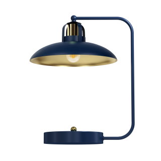 Lampka biurkowa FELIX NAVY BLUE/GOLD 1xE27 MLP7716