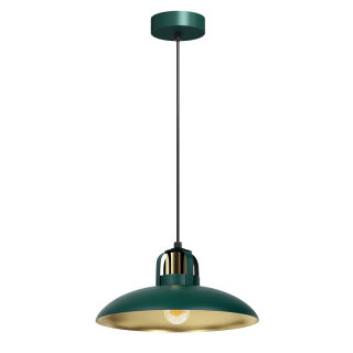 Lampa wisząca FELIX GREEN/GOLD 1xE27 MLP7709