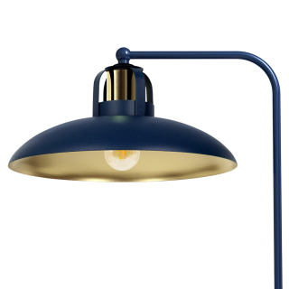 Lampka biurkowa FELIX NAVY BLUE/GOLD 1xE27 MLP7716