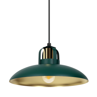 Lampa wisząca FELIX GREEN/GOLD 1xE27 MLP7709