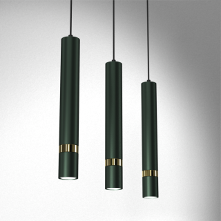 Lampa wisząca JOKER GREEN/GOLD 3xGU10 MLP7721