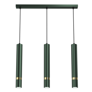 Lampa wisząca JOKER GREEN/GOLD 3xGU10 MLP7721