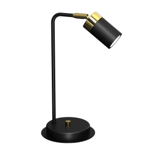 Lampka nocna JOKER BLACK/GOLD 1xGU10 MLP7534