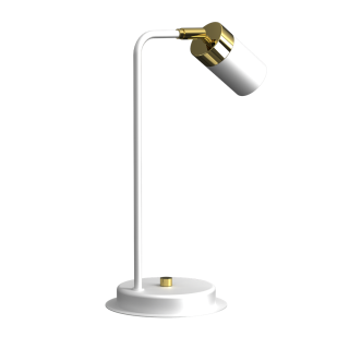 Lampka nocna JOKER WHITE/GOLD 1xGU10 MLP7536