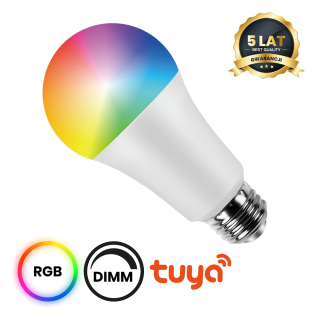 Żarówka LED Wi-FI A70 11W E27 Smart Tuya RGB+CCT+DIM...