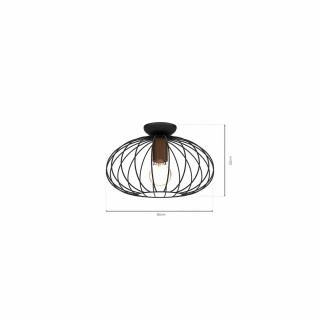 Lampa sufitowa MERIDIANO 1xE27 MLP7958