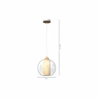 Lampa wisząca TELA 1xE27 fi25 MLP7956