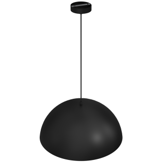 Lampa wisząca BETA BLACK/GOLD 1xE27 45cm MLP7973