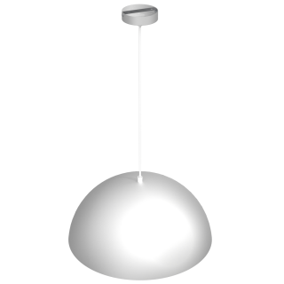 Lampa wisząca BETA WHITE/GOLD 1xE27 45cm MLP7974