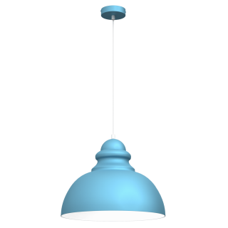 Lampa wisząca CORIN BLUE 1xE27 MLP7982