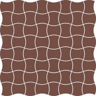 Paradyż MODERNIZM BROWN MOZAIKA PRASOWANA K.3,6X4,4  30,86X30,86 G1