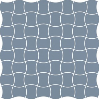 Paradyż MODERNIZM BLUE MOZAIKA PRASOWANA K.3,6X4,4  30,86X30,86 G1