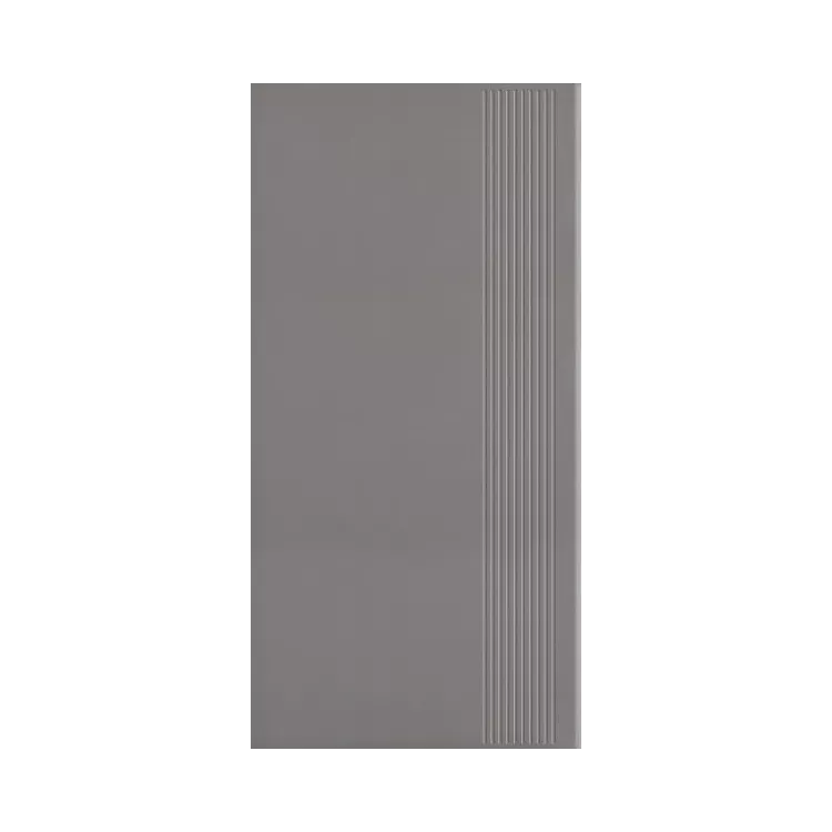 Paradyż BAZO NERO STOPNICA PROSTA NACINANA MONOKOLOR MAT. 29,8X59,8 G1