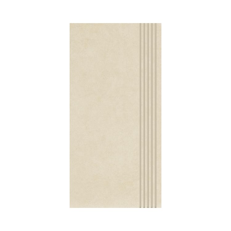 Paradyż INTERO BEIGE STOPNICA PROSTA NACINANA MAT. 29,8X59,8 G1