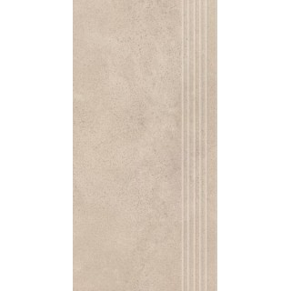 Paradyż SILKDUST LIGHT BEIGE STOPNICA PROSTA NACINANA MAT. 29,8x59,8 G1