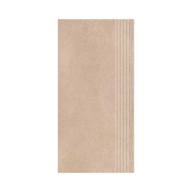 Paradyż SILKDUST BEIGE STOPNICA PROSTA NACINANA MAT. 29,8x59,8 G1