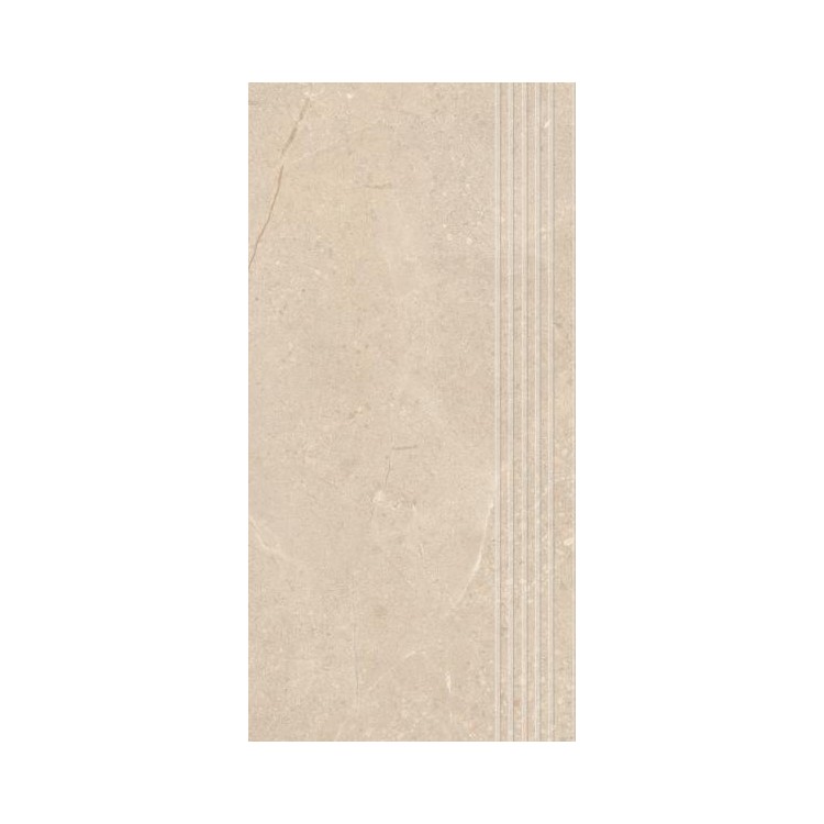 Paradyż SUNNYDUST LIGHT BEIGE STOPNICA PROSTA NACINANA MAT. 29,8x59,8 G1