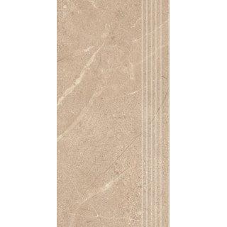 Paradyż SUNNYDUST BEIGE STOPNICA PROSTA NACINANA MAT. 29,8x59,8 G1