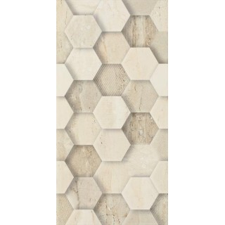 Paradyż SUNLIGHT STONE BEIGE SCIANA DEKOR GEOMETRYK 30X60 G1