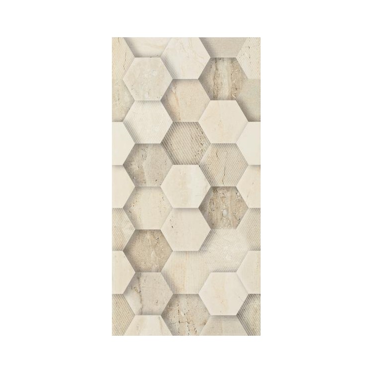 Paradyż SUNLIGHT STONE BEIGE SCIANA DEKOR GEOMETRYK 30X60 G1