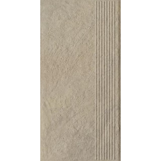 Paradyż EREMITE CREMA STOPNICA PROSTA STRUKTURA MAT 30,0X60,0 G1