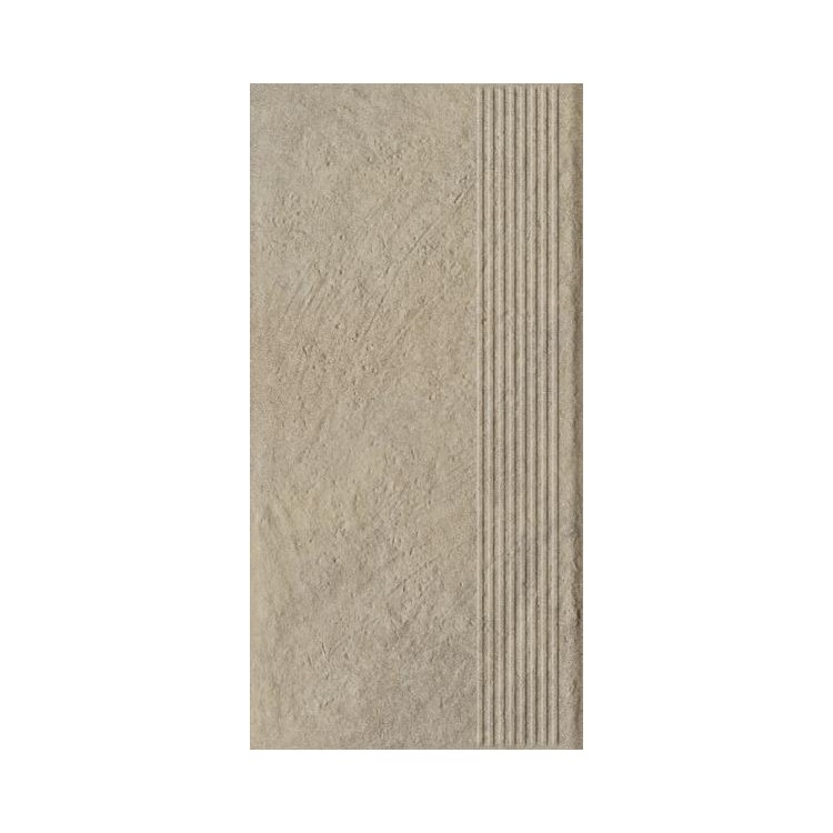 Paradyż EREMITE CREMA STOPNICA PROSTA STRUKTURA MAT 30,0X60,0 G1