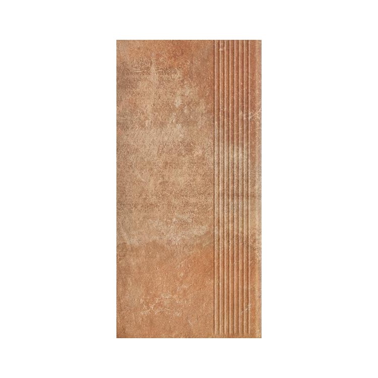 Paradyż SCANDIANO ROSSO STOPNICA PROSTA 30X60 G1