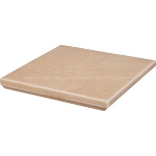 Paradyż MATTONE SABBIA BEIGE KAPINOS STOPNICA NAROZNA 33X33 G1