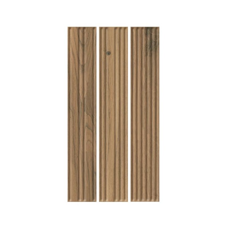 Paradyż CARRIZO WOOD ELEWACJA STRUKTURA STRIPES MIX MAT 40,0x6,6 G1