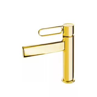 FDesign Zafirro Bateria umywalkowa stojąca złota...