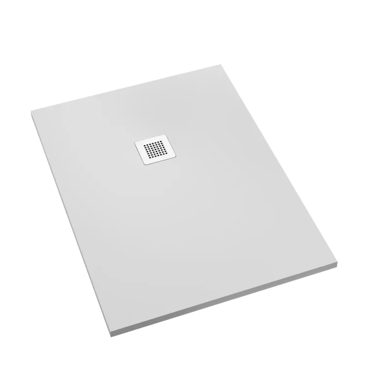 Schedpol Brodzik kompozytowy Stabilsound Plus® Kalait Smooth White 90x100x3,5 cm, prostokątny 3.3115-M2 Schedpol Brodzik kompozytowy Stabilsound Plus® Kalait Smooth White 90x100x3,5 cm, prostokątny 3.3115-M2