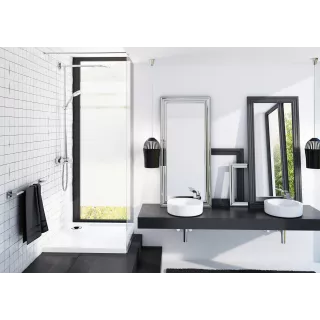 Schedpol Brodzik kompozytowy Stabilsound Plus® Corrina 90x90x5 cm, kwadratowy 3.061