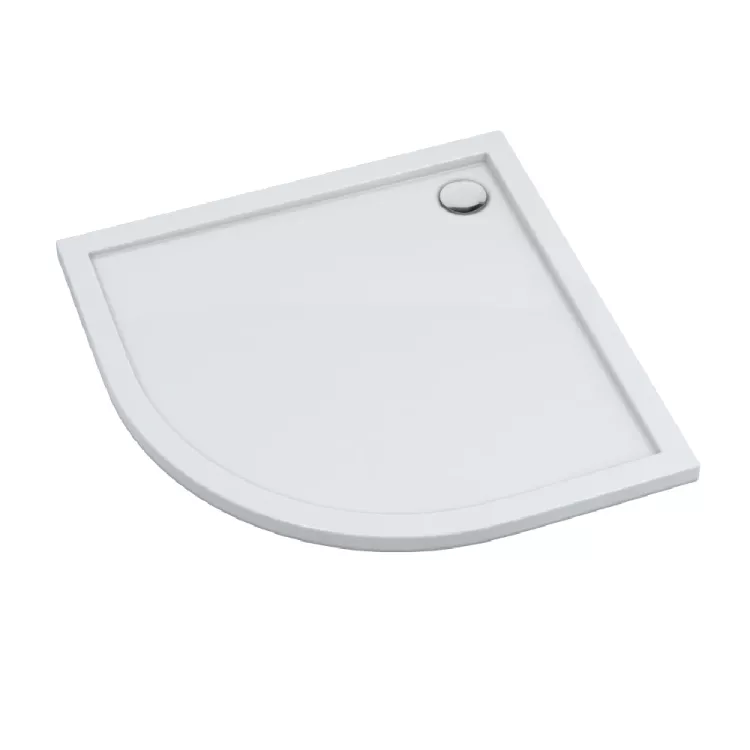 Schedpol Brodzik kompozytowy Stabilsound Plus® Corrina New 100x100x4,5 cm R55, półokrągły 3.4335