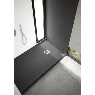 Schedpol Brodzik akrylowy zintegrowany z nośnikiem Stabilsound Plus® oraz obudową akrylową przeciągniętą do podłogi New Horizons