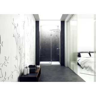 Schedpol Brodzik akrylowy Caspar 90x120x5 cm, prostokątny z odpływem na dłuższym boku 3.267