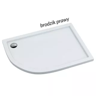 Schedpol Brodzik akrylowy Caspar 100x80x5 cm R55,...