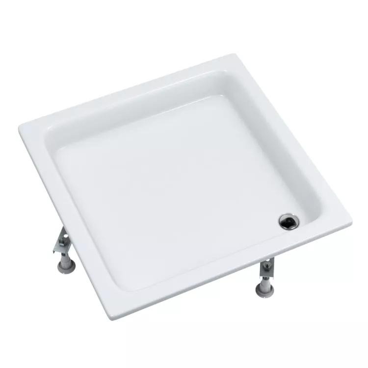 Schedpol Brodzik akrylowy Zefir 80x80x26 cm, kwadratowy 3.211