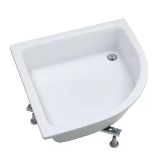 Schedpol Brodzik akrylowy Bona 80x80x27/41 cm R55,...