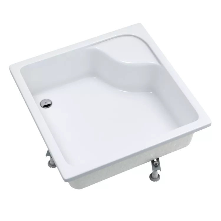 Schedpol Brodzik akrylowy Doris 90x90x28/41 cm, kwadratowy 3.233 Schedpol Brodzik akrylowy Doris 90x90x28/41 cm, kwadratowy 3.233