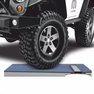 Schedpol Brodzik podpłytkowy Stabilsound Plus® 80x140x5/12,5 cm, prostokątny z odpływem na krótszym boku z maskownicą Steel 10.0