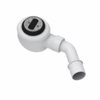 Schedpol Brodzik podpłytkowy Stabilsound Plus® 80x140x5/12,5 cm, prostokątny z odpływem na krótszym boku z maskownicą Steel 10.0