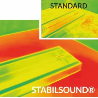 Schedpol Brodzik podpłytkowy Stabilsound Plus® 90x120x5/12,5 cm, prostokątny z odpływem na dłuższym boku z maskownicą Steel 10.0