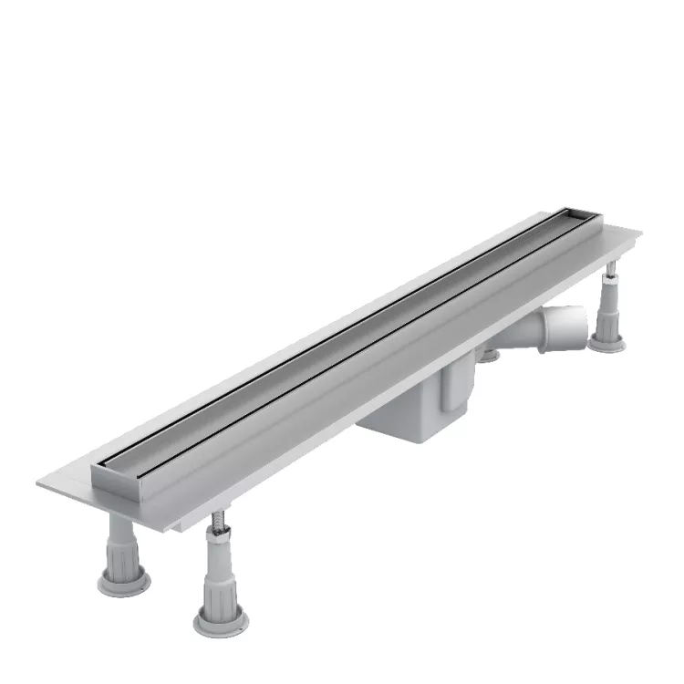 Schedpol Odpływ liniowy Slim Lux 80x3,5x9,5 cm z maskownicą Plate Slim OLP80/SLX Schedpol Odpływ liniowy Slim Lux 80x3,5x9,5 cm z maskownicą Plate Slim OLP80/SLX