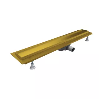 Schedpol Odpływ liniowy Base-Low Gold 80x8x7 cm z...