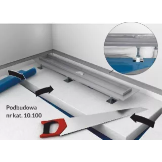 Schedpol Podbudowa uniwersalna 140x100x8 cm z nacięciami rozmiarowymi 10.100
