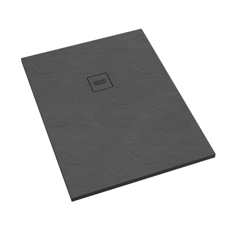 Schedline Brodzik kompozytowy Stabilsound Plus® Protos Grey Stone 90x120x3,5 cm, prostokątny 3SP.P1P-90120/S/ST-M1/S/ST Schedline Brodzik kompozytowy Stabilsound Plus® Protos Grey Stone 90x120x3,5 cm, prostokątny 3SP.P1P-90120/S/ST-M1/S/ST