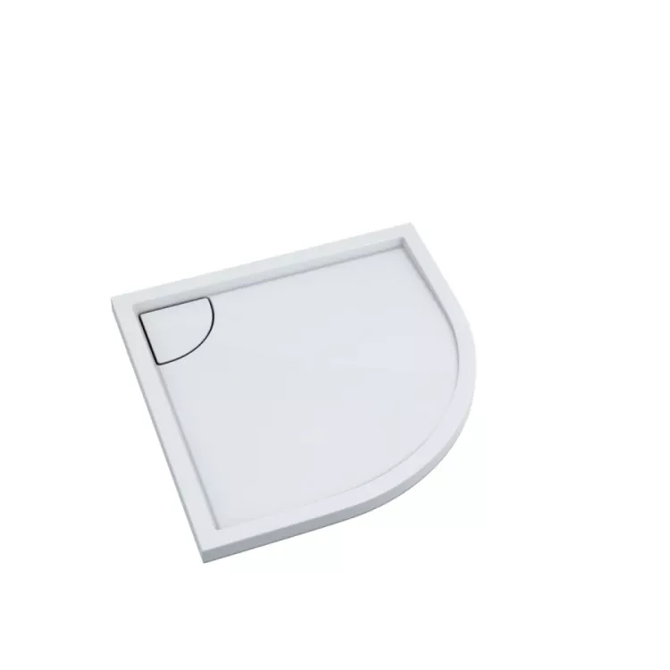 Schedline Brodzik kompozytowy Stabilsound Plus® Erida 100x100x5 cm R55, półokrągły 3SP.E4O-100100