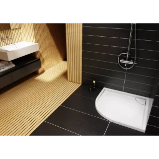 Schedline Brodzik kompozytowy Stabilsound Plus® Erida 100x100x5 cm R55, półokrągły 3SP.E4O-100100