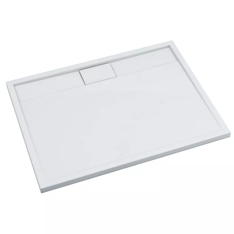 Schedline Brodzik kompozytowy Stabilsound Plus® Charis 80x100x5 cm, prostokątny 3SP.C3P-80100