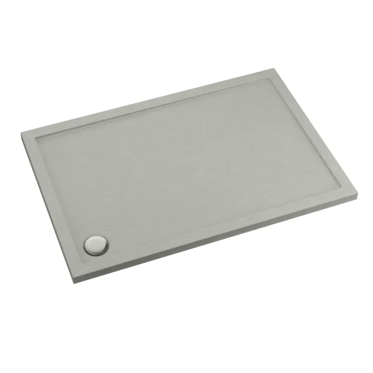 Schedline Brodzik akrylowy Sharper Cement Stone 90x100x4,5 cm, prostokątny 3S.S1P-90100/CT/ST Schedline Brodzik akrylowy Sharper Cement Stone 90x100x4,5 cm, prostokątny 3S.S1P-90100/CT/ST